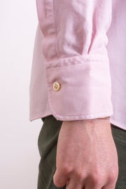 Pink Pique Polo Shirt