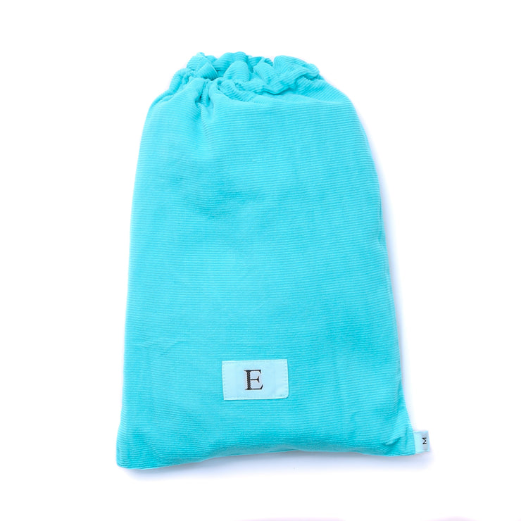 Turquoise Cord Boxer Shorts