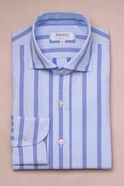 Soft Blue On Blue Stripe Shirt Shirt