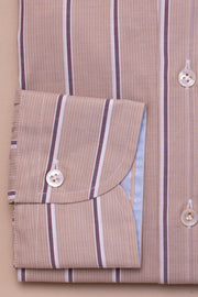 A Super light weight Light Brown Stripe Shirt
