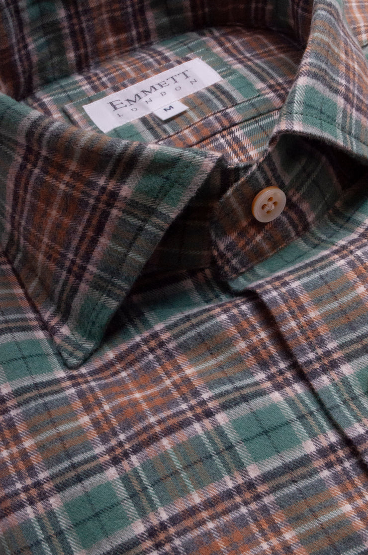 Green Winter Check Shirt