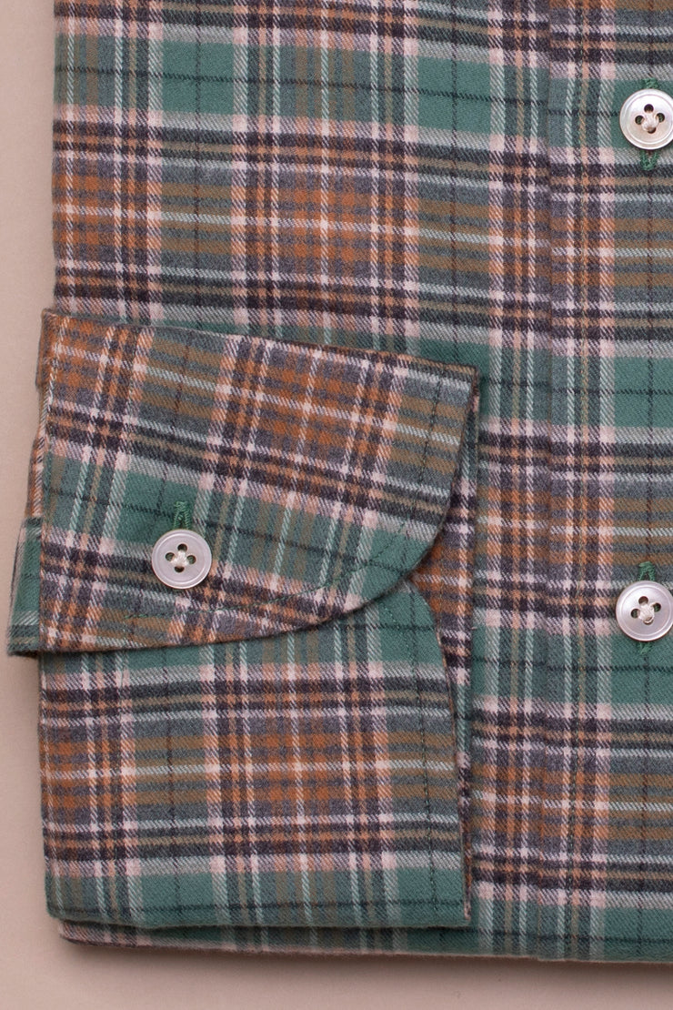 Green Winter Check Shirt