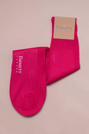 Dark Pink Socks