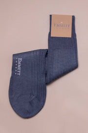 Aviator Blue cotton Socks