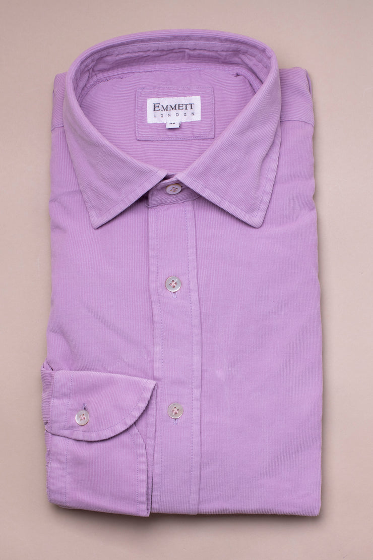 Light Purple Baby Cord Shirt