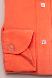 Orange Baby Cord Shirt