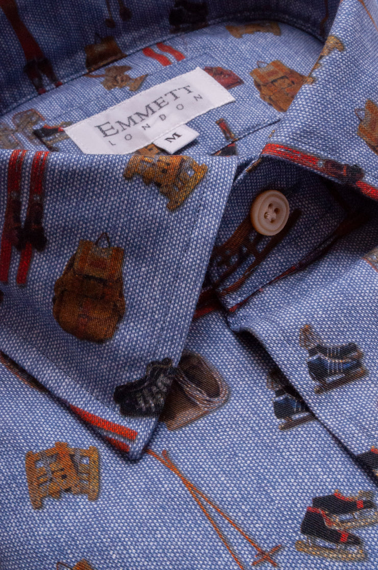 Ski Print Shirt