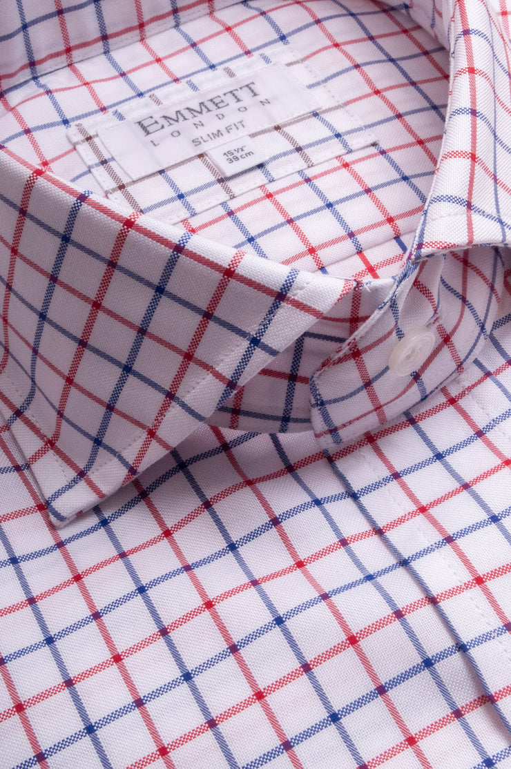 Red And Blue Country Check Shirt