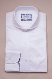 White Twill Cut Away SC Shirt