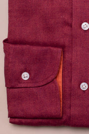 Supersoft Herringbone Red Shirt