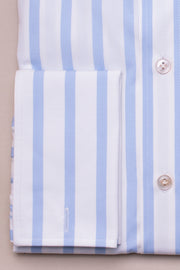 Light Blue Striped Shirt