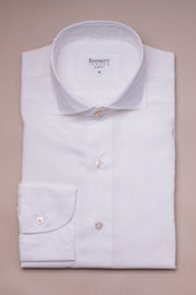 White Square Woven Shirt