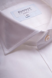 White Micro Airtex Shirt