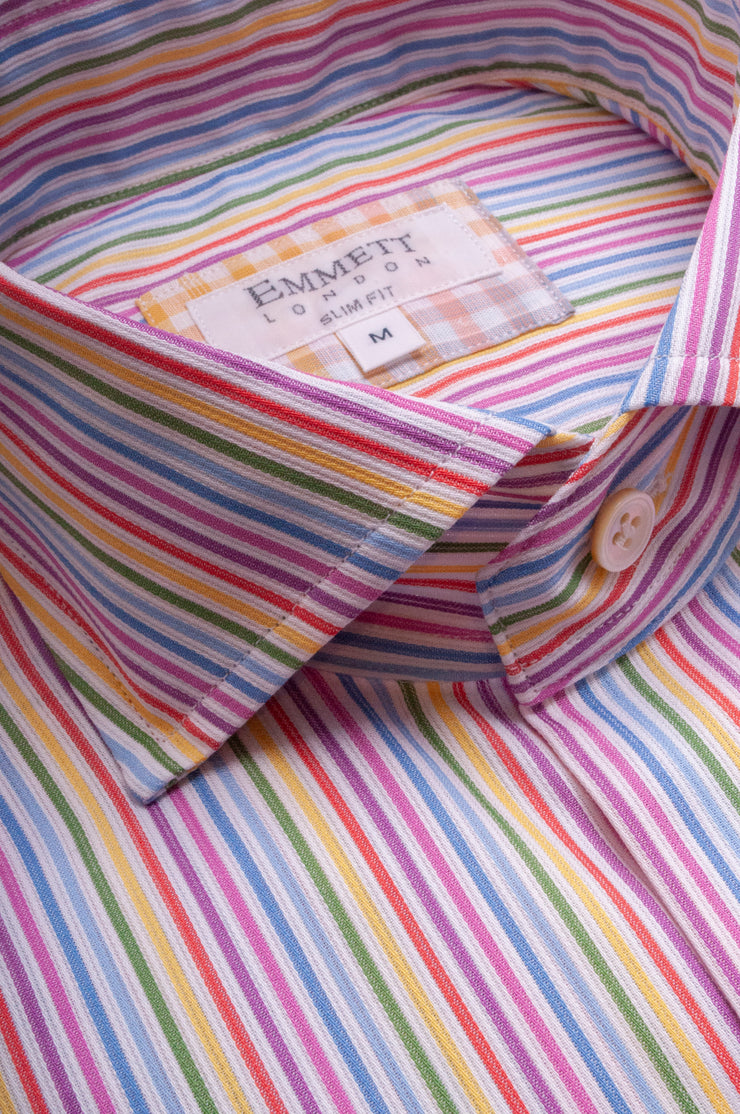 Multi Colour Light Stripe Shirt