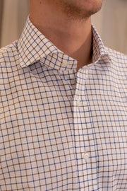 Brown And Blue Country Check Shirt