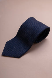 Light Navy Silk Tie