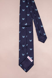 Dark Blue Butterfly Tie