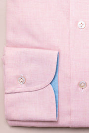 Pink Brushed Cotton Shirt