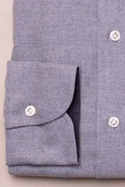 Light Grey Brushed Cotton Shirt