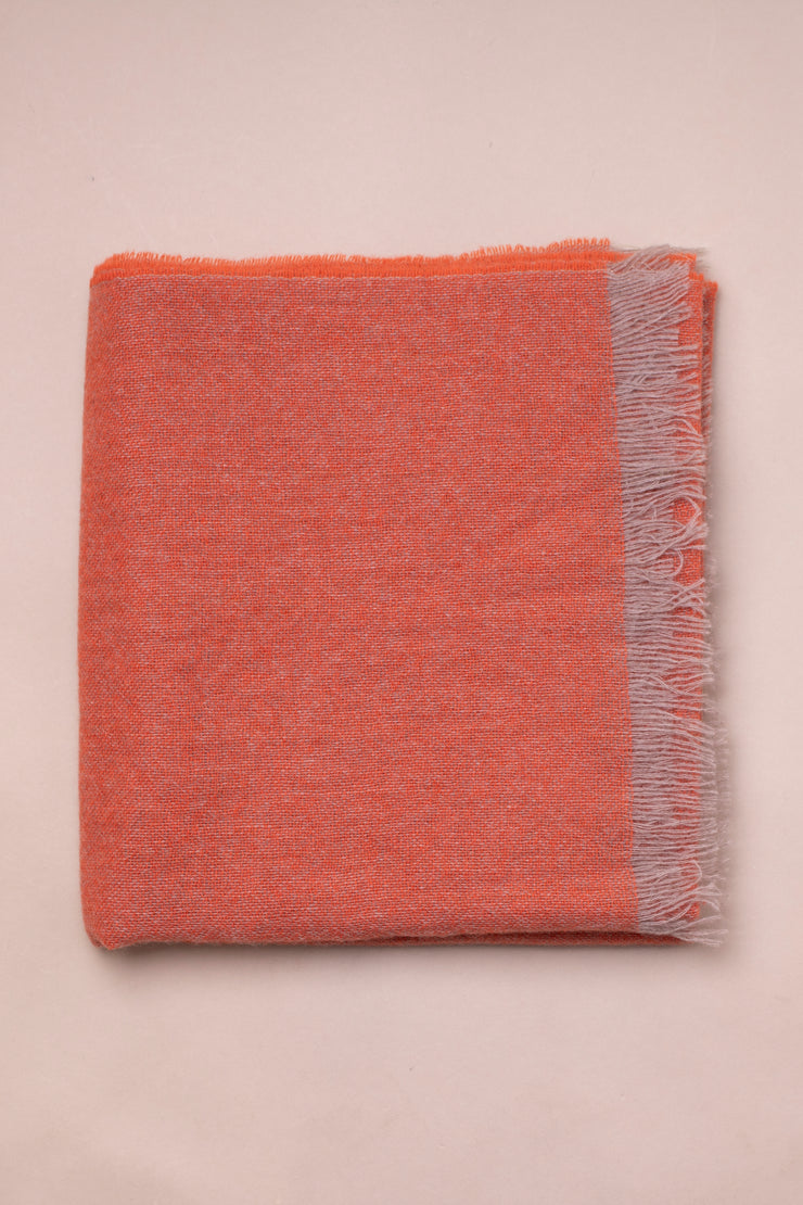 Orange Cashmere Scarf