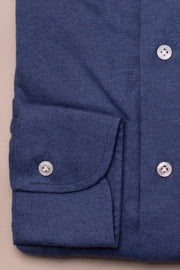 Mid Blue Soft Cotton Shirt