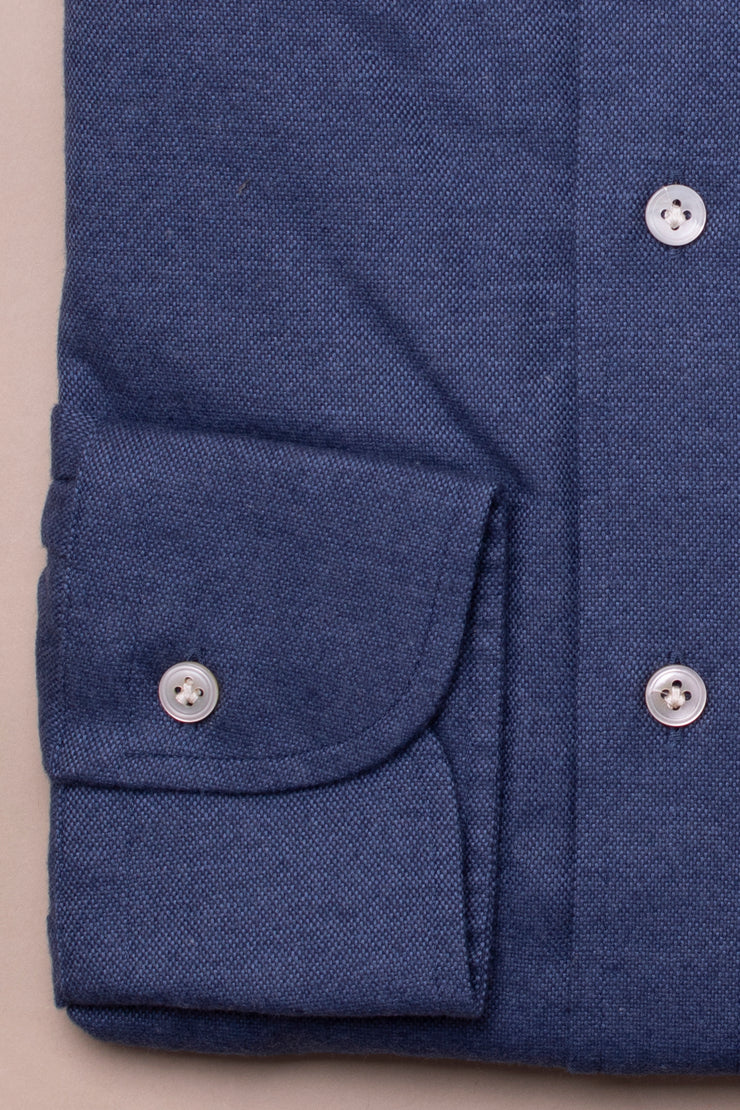 Mid Blue Soft Cotton Shirt