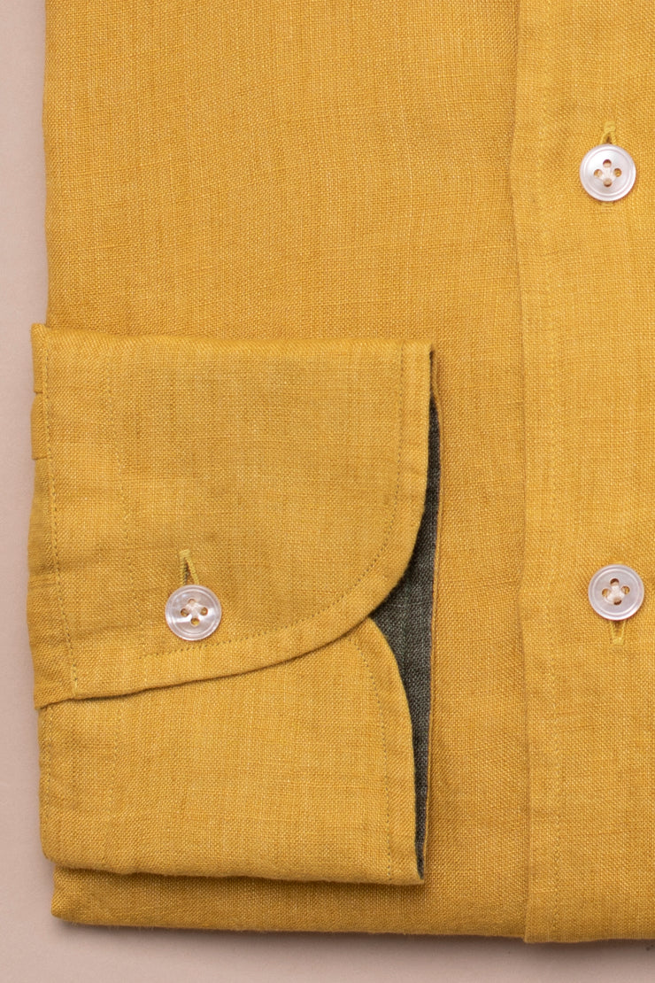 Yellow Linen Shirt