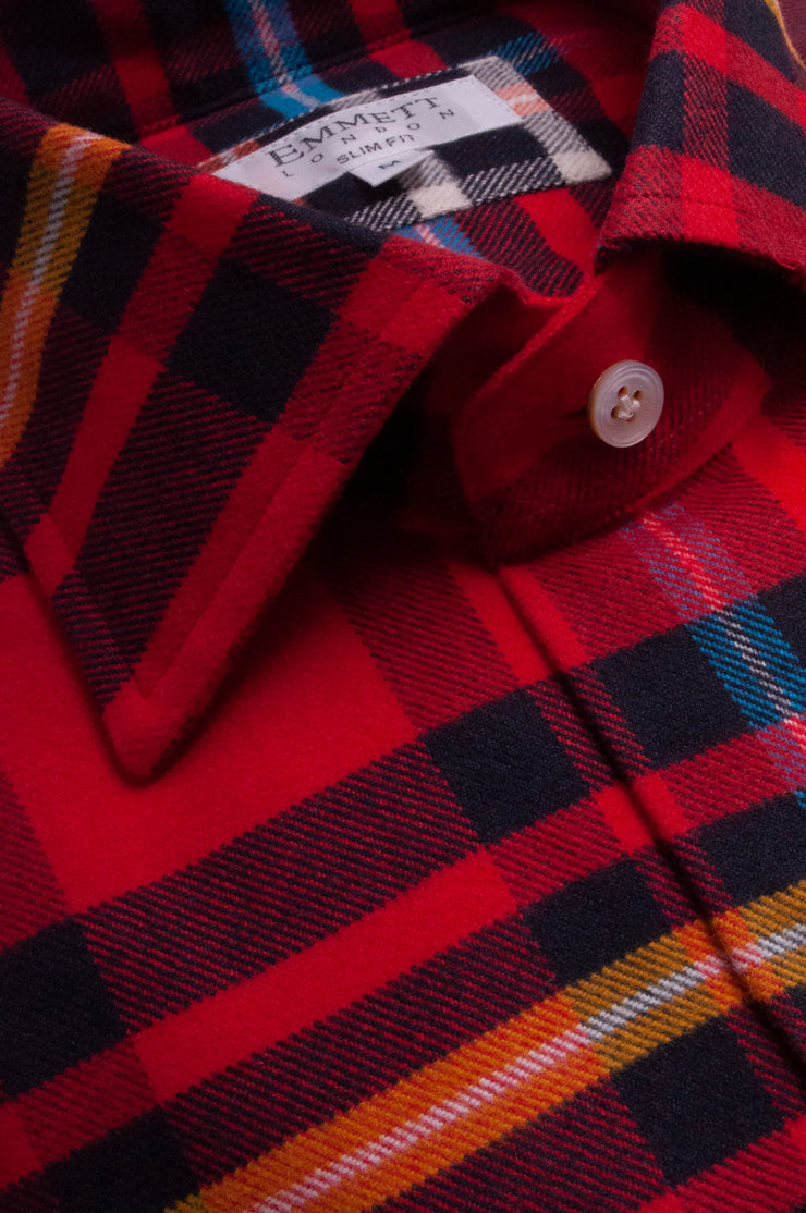 Heavy Red Checked Shirt
