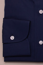 Midnight Blue Poplin Shirt