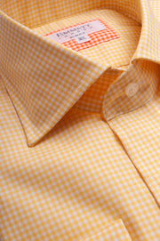 Yellow Gingham Shirt