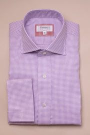 Lilac Gingham Shirt