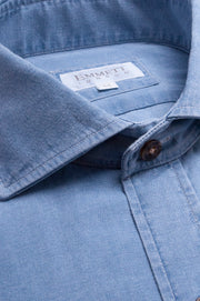 Light Twill Denim Shirt