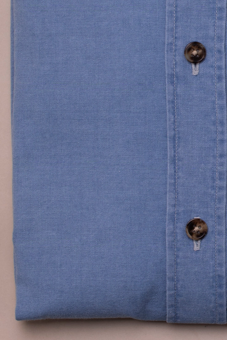 Light Twill Denim Shirt
