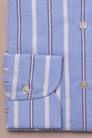 Triple Blue Stripe Shirt
