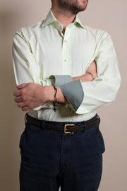 Light Green Gingham Shirt