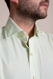 Light Green Gingham Shirt
