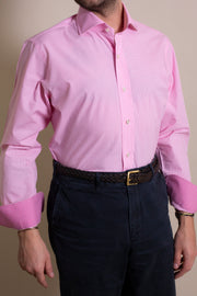 Pink Gingham Shirt