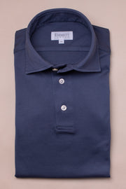Blue Short Sleeve Polo