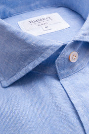 Blue royal Oxford Linen Shirt