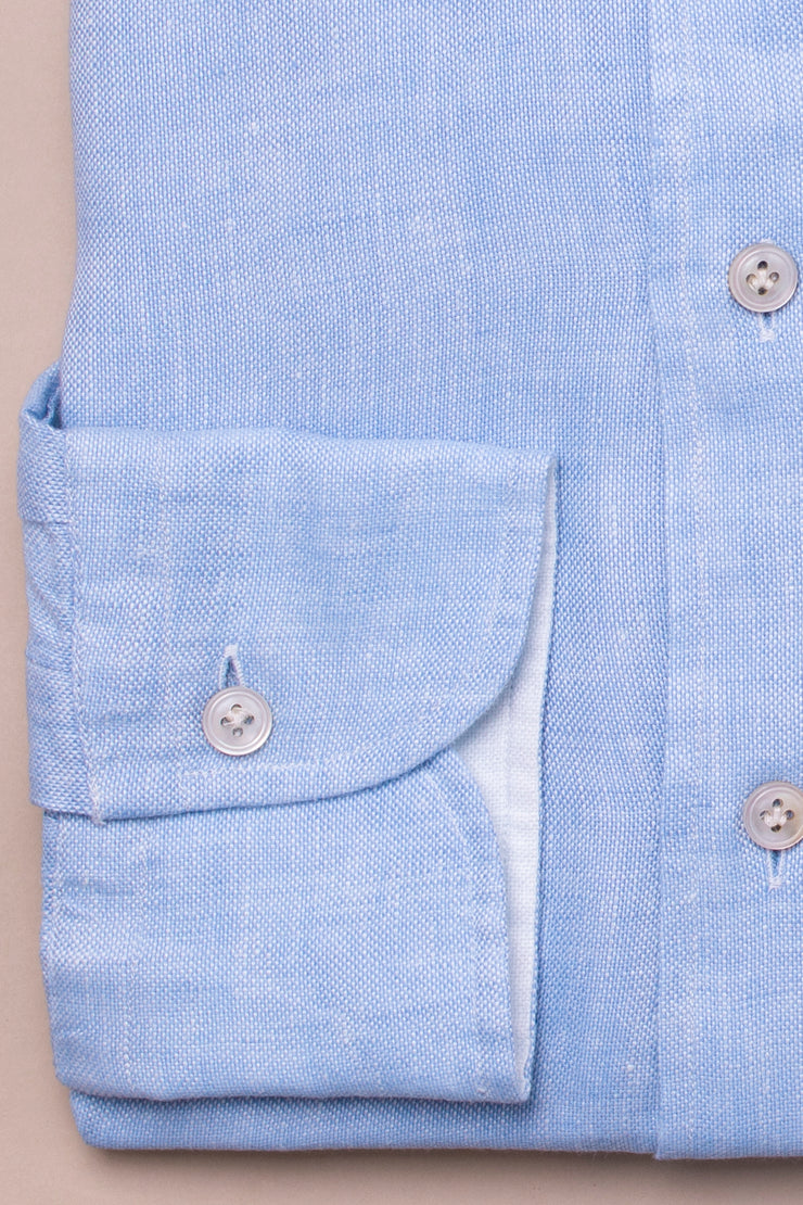 Blue royal Oxford Linen Shirt
