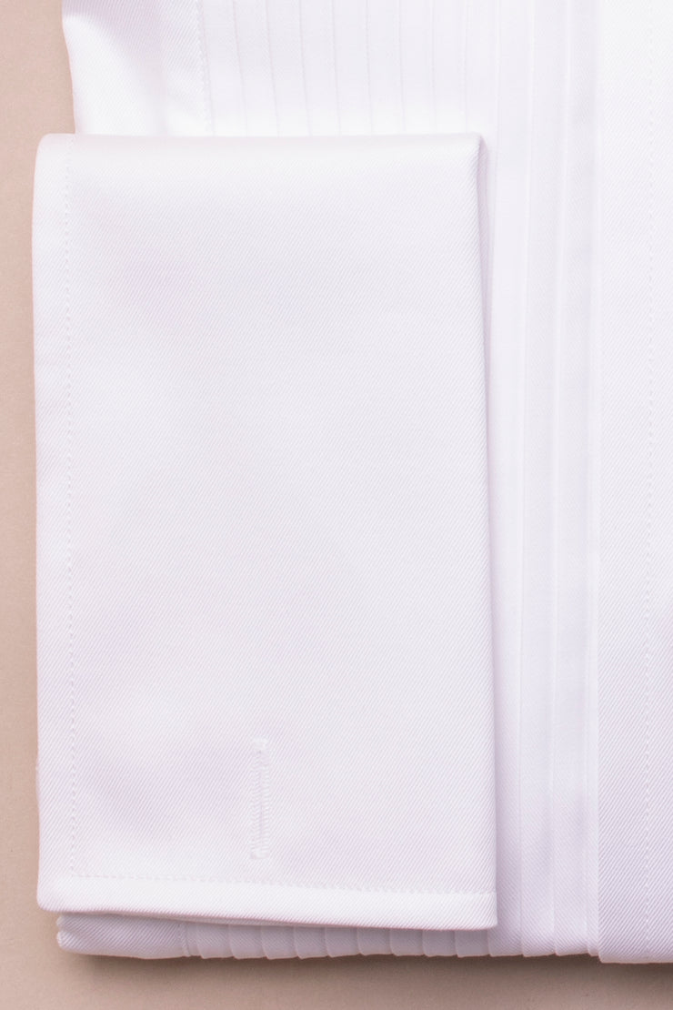 Pleated 140s Dinner Shirt