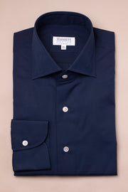 Midnight Blue Poplin Shirt