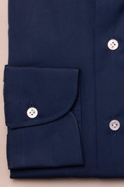 Midnight Blue Poplin Shirt