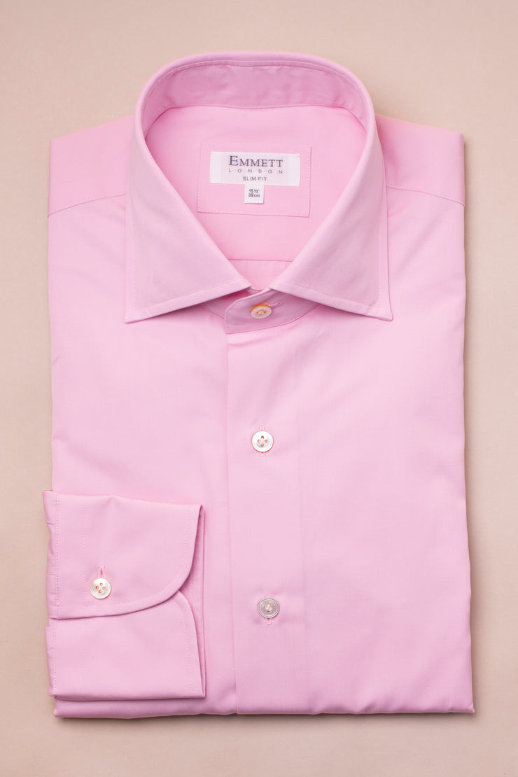 Pink Poplin Shirt