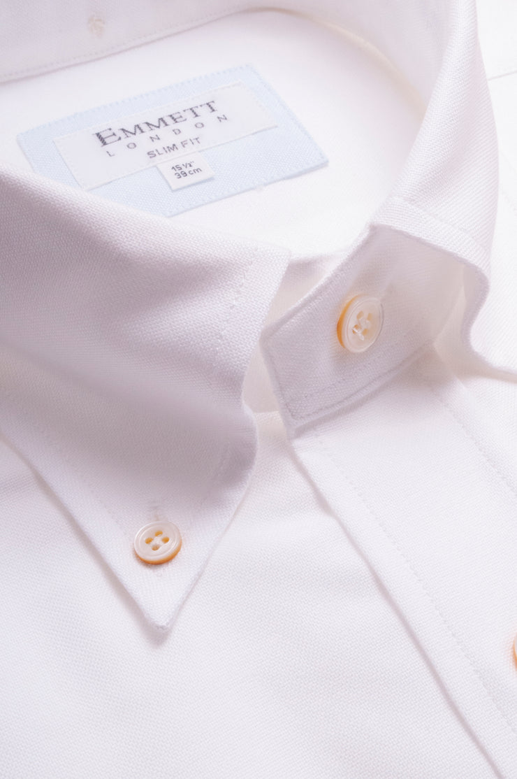 White Oxford Button Down Shirt