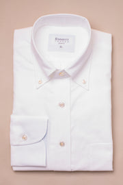 White Oxford Button Down Shirt