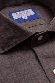 Dark Grey Linen Shirt