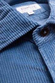 Natural Blue Wide Cord Shirt