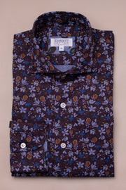 Winter Floral Brushed Cotton Shirt