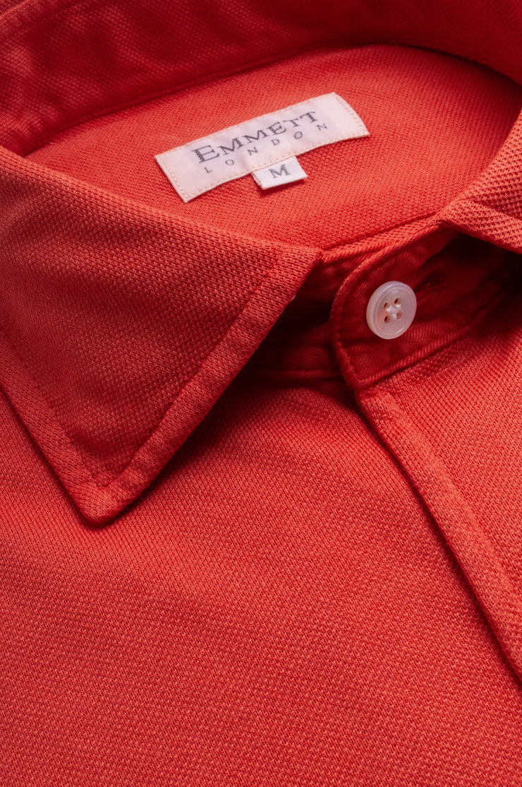Burnt Orange Polo Shirt